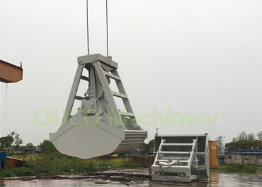 Clamshell Unloading Grab Bucket with wireless remote control  material handling